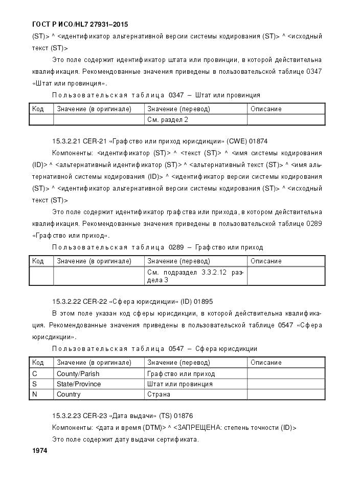 ГОСТ Р ИСО/HL 7 27931-2015, страница 1981